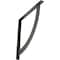 Ekena Millwork Bulwark Steel Bracket, Antiqued Pewter 2"W x 24"D x 24"H BKTM02X24X24BUAPW - alternate 1
